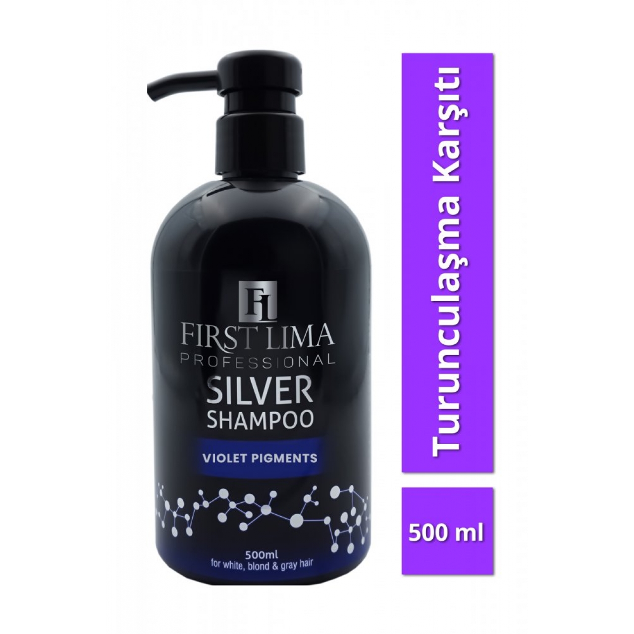 Turunculaşma Karşıtı First Lima Silver Şampuan (mor şampuan